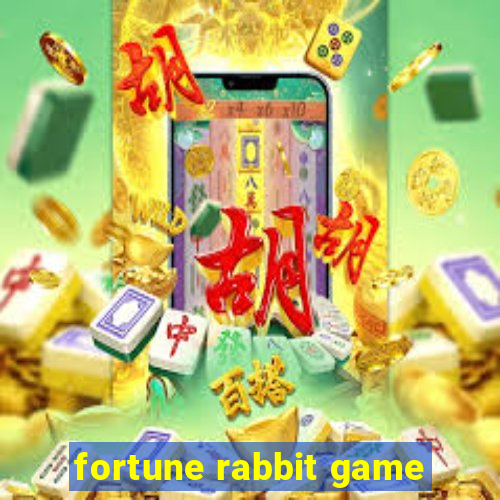 fortune rabbit game